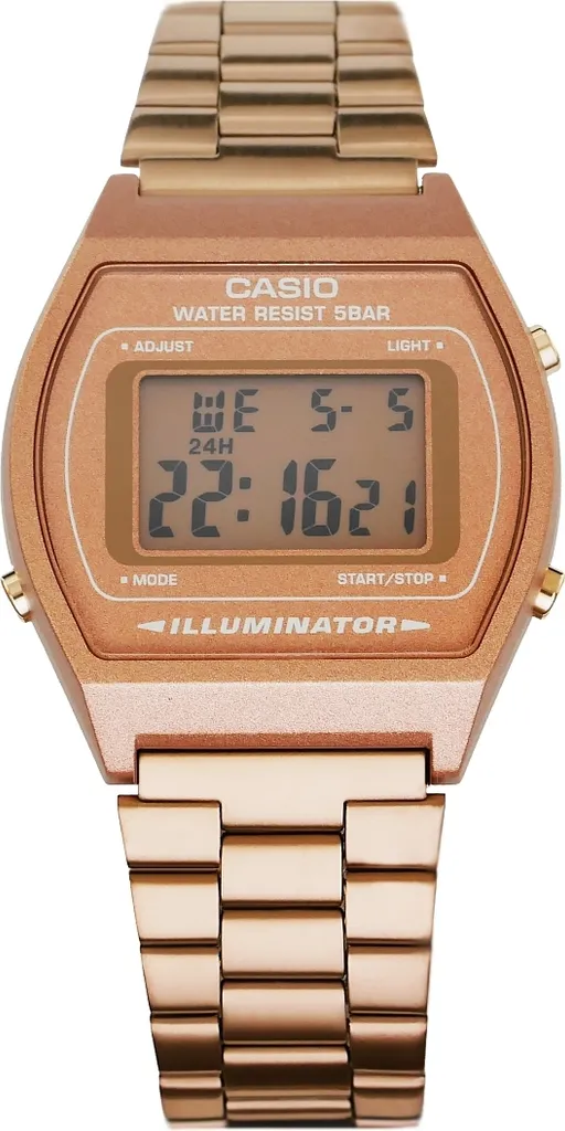 Casio B640WC-5AEF Orologio Digitale Unisex Oro Rosa - Collezione Vintage - 6