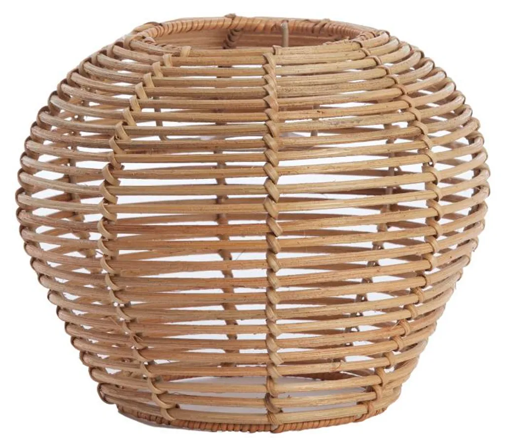 Abat-jour en rotin Latvia Light & Living Ø 23cm E27 naturel 3903730