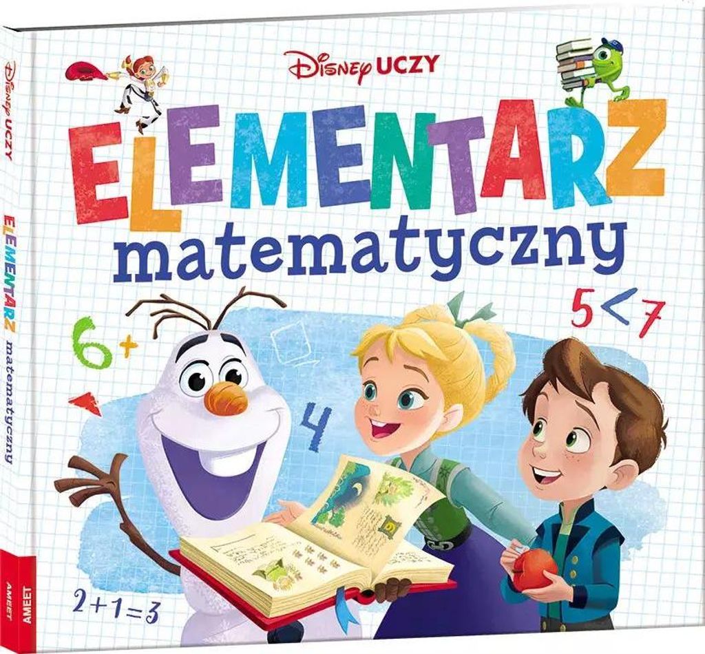 Disney Uczy mix Elementarz matematyczny Opracowanie Zbiorowe (Buch auf Polnisch)