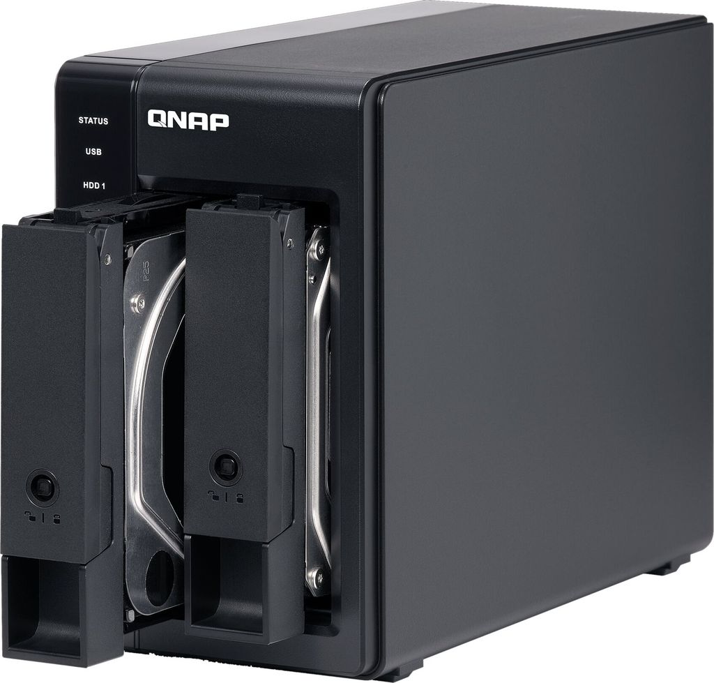 QNAP TR-002, HDD / SSD-Gehäuse, 2.5/3.5", Serial ATA II, Produktbild 