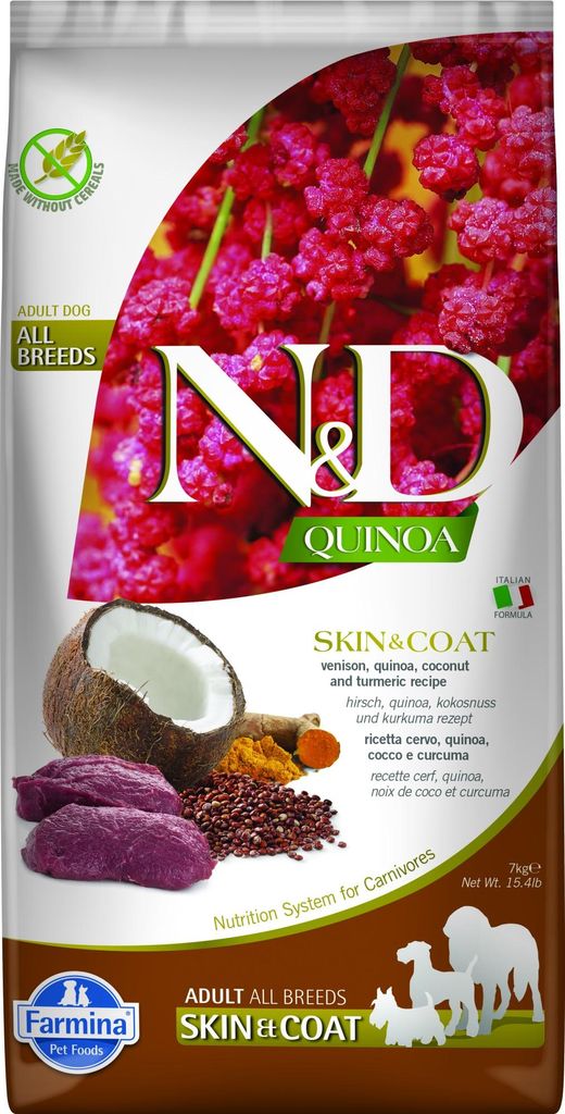 Farmina Pet Food N&D Quinoa, Adult, Groß (26-44 kg), Produktbild 