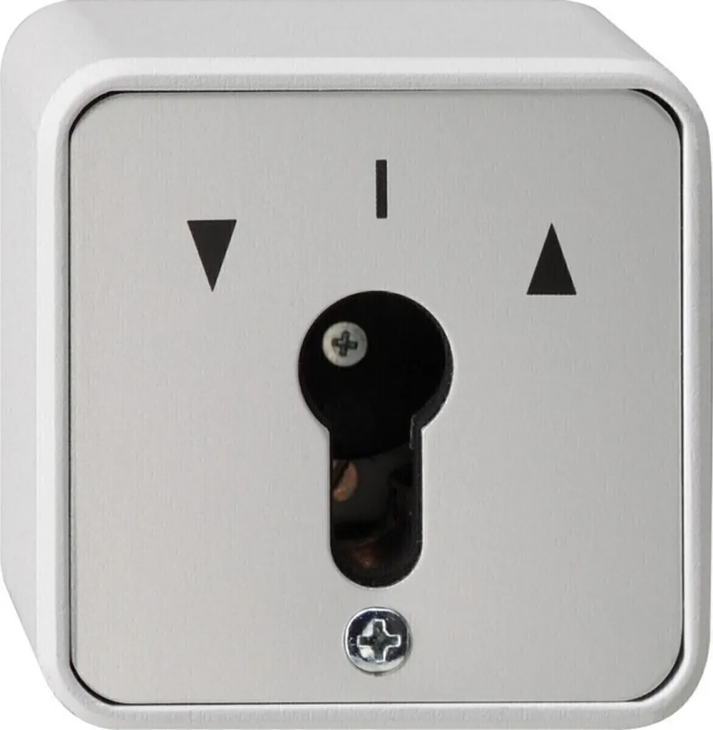 Interrupteur GIRA 014430 Gris pour Remplacer un Bouton Défectueux Vite