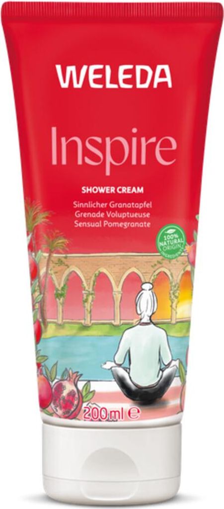 WELEDA - Granada Inspire Duschcreme - Granatapfel - 200 ml - 1 Stück