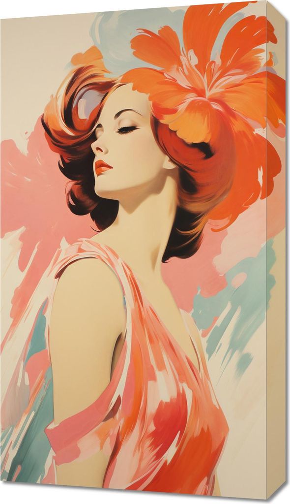 Bild 40x70cm Blumenmelodie