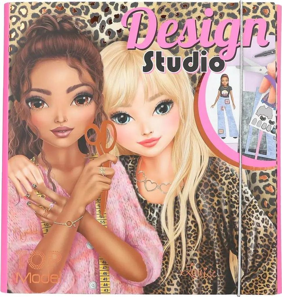 Create your TOPModel - Malbuch Design Studio