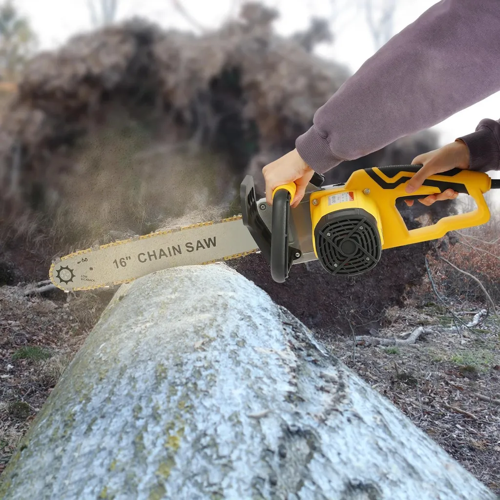 Tronçonneuse à batterie 2000W : coupez sans effort vos bois de 40cm - 3