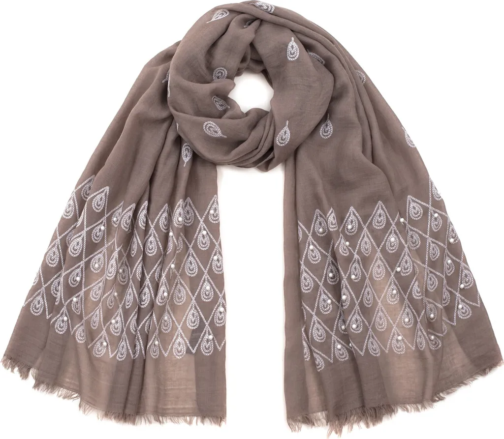 Sciarpa Donna Art Of Polo Paymanah Beige Scuro | Trend Inverno 2026