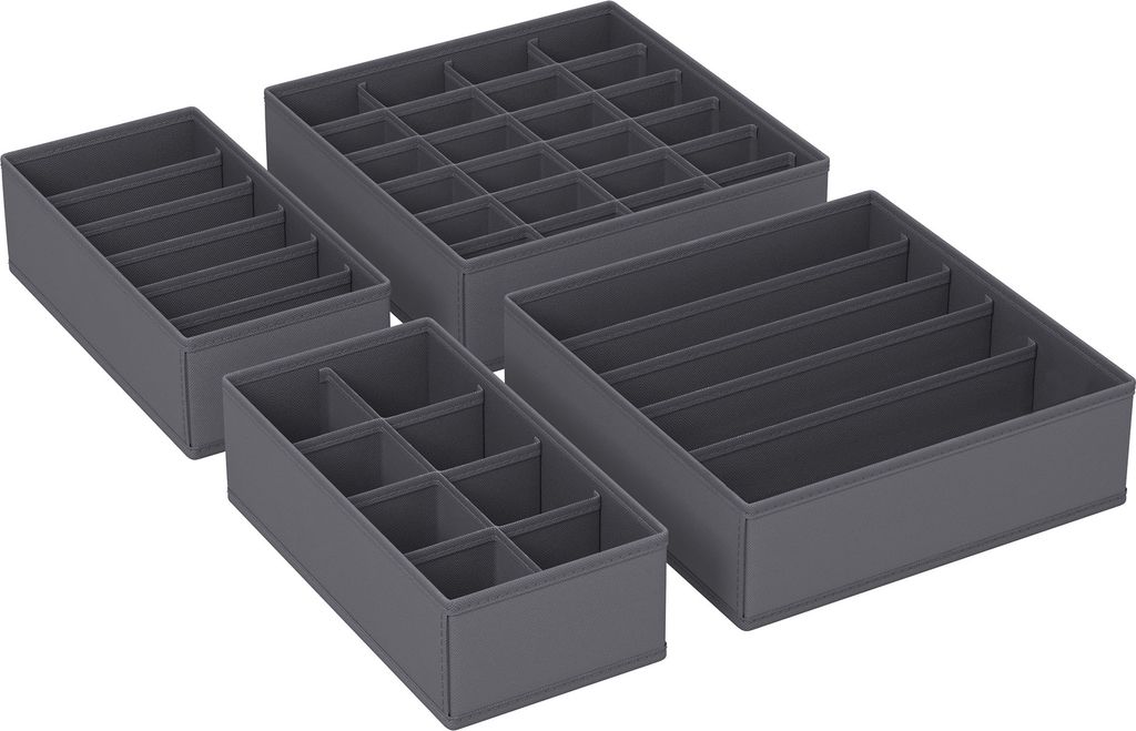 SONGMICS Unterwäsche-Organizer 4er Set, Produktbild 