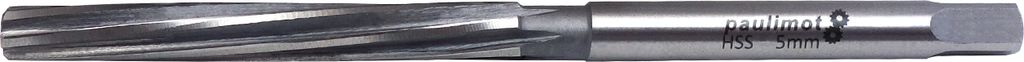 PAULIMOT HSS-Handreibahle 5 mm Passung H7