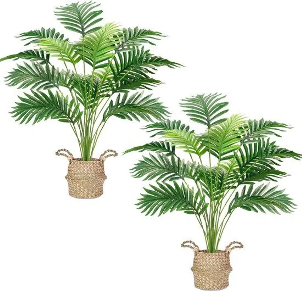 Plante artificielle tombante type gousses de pois pour étagère - 2pcs