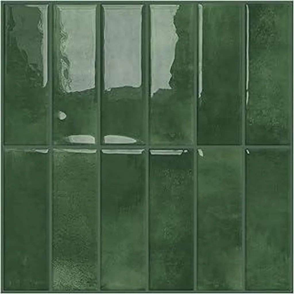 Adesivi Parete DEWOO Verde Metro 30x30 | Atmosfera Vintage Chic