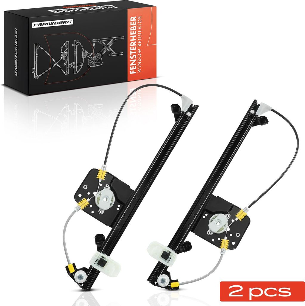 Frankberg 2x Fensterheber Hinten Links Rechts für Renault Modus JP0 Schrägheck