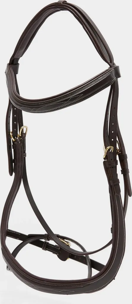 Bridon Salisbury Buckingham Cuir ER1527 Marron Foncé Taille XFull