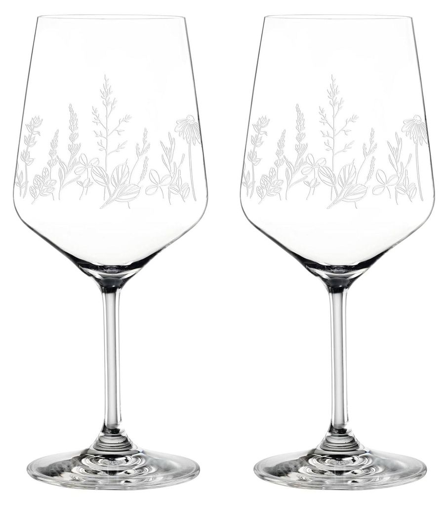 Nachtmann Tattoo bicchiere da vino/spirito Botanical White, Immagine del prodotto 
