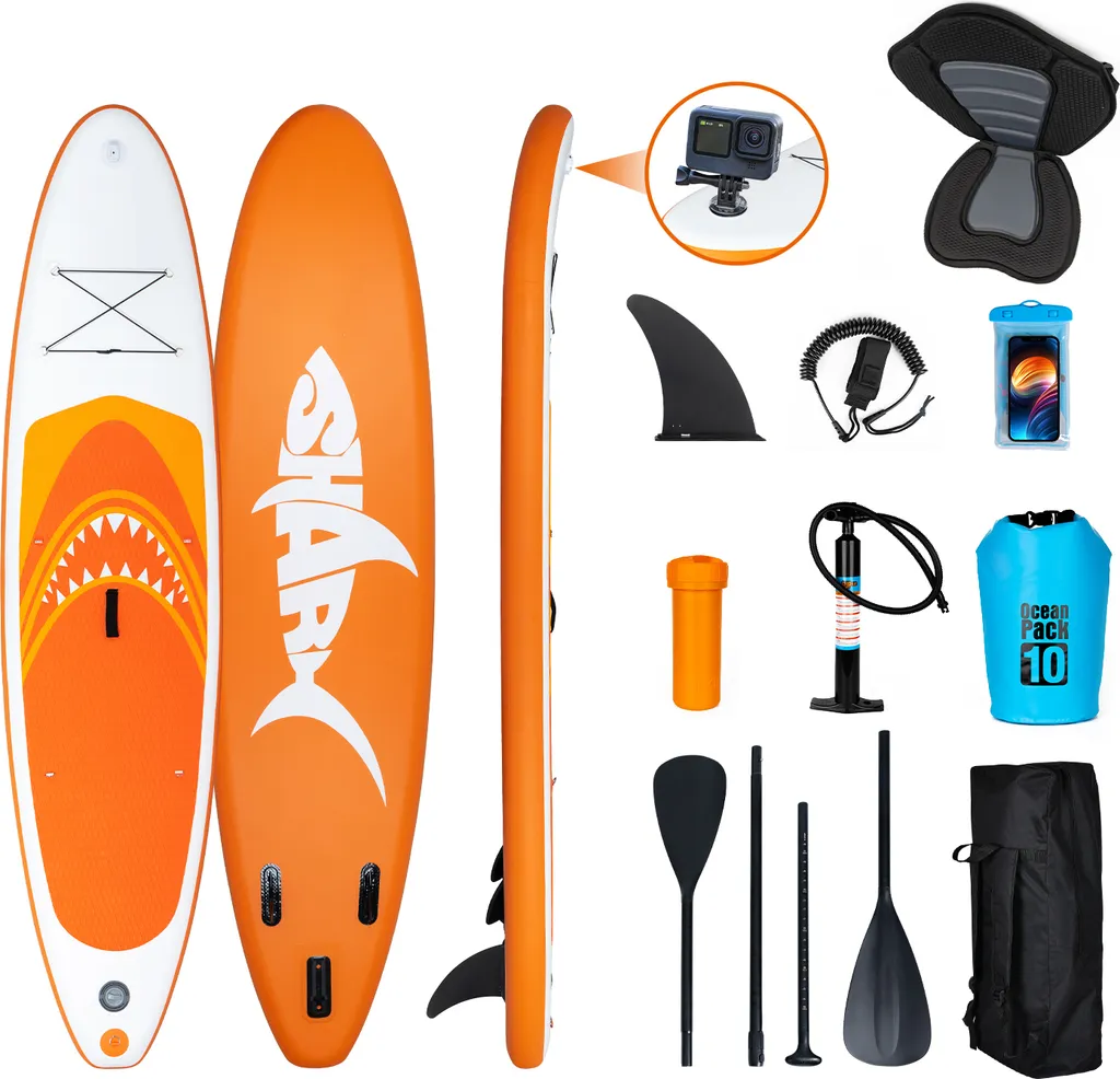Pack Stand Up Paddle 335cm pour Randonnée et Yoga sur l'Eau MB