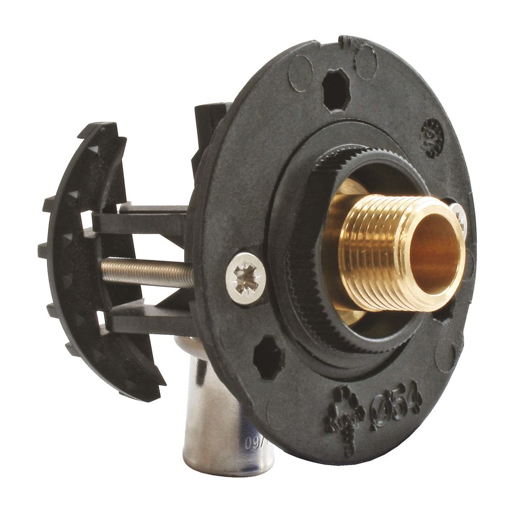 SOMATHERM FOR YOU – Befestigungssystem für WC-Armaturen für PER-Rohre mit einem Durchmesser von Ø12 – Komplettset mit Pressfittings M12/17 (...