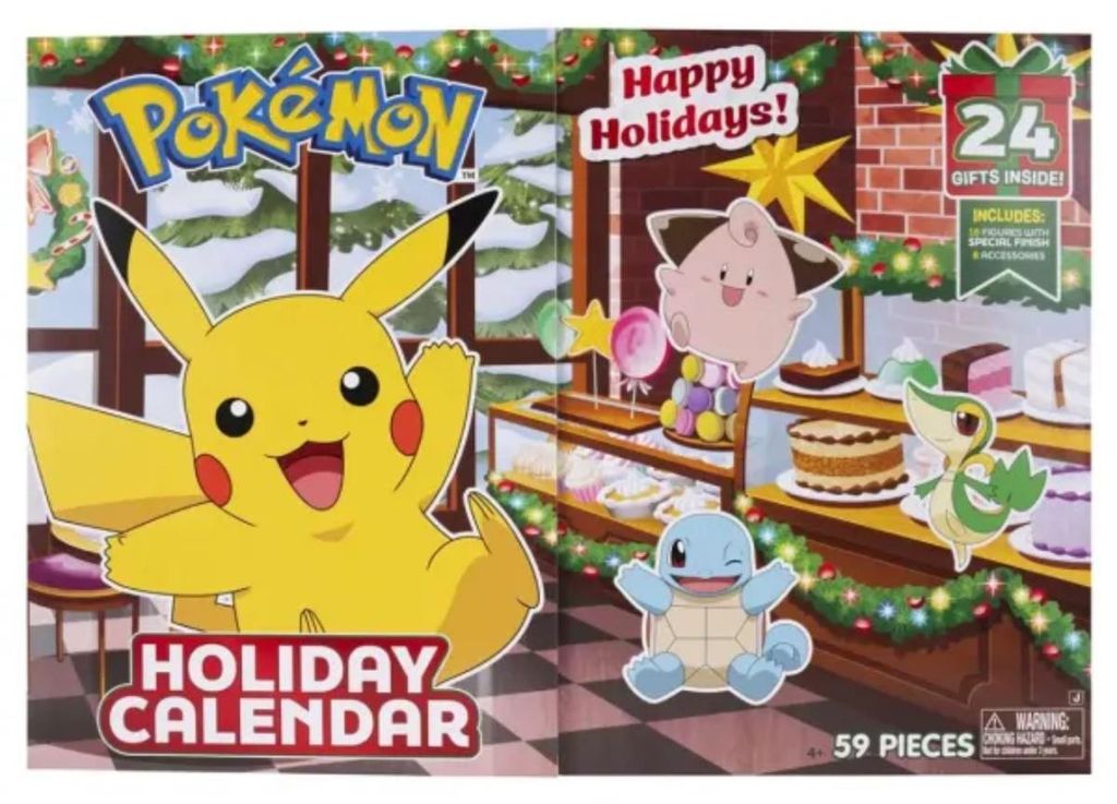 Pokémon Weihnachtskalender 2025 EN Produktbild 