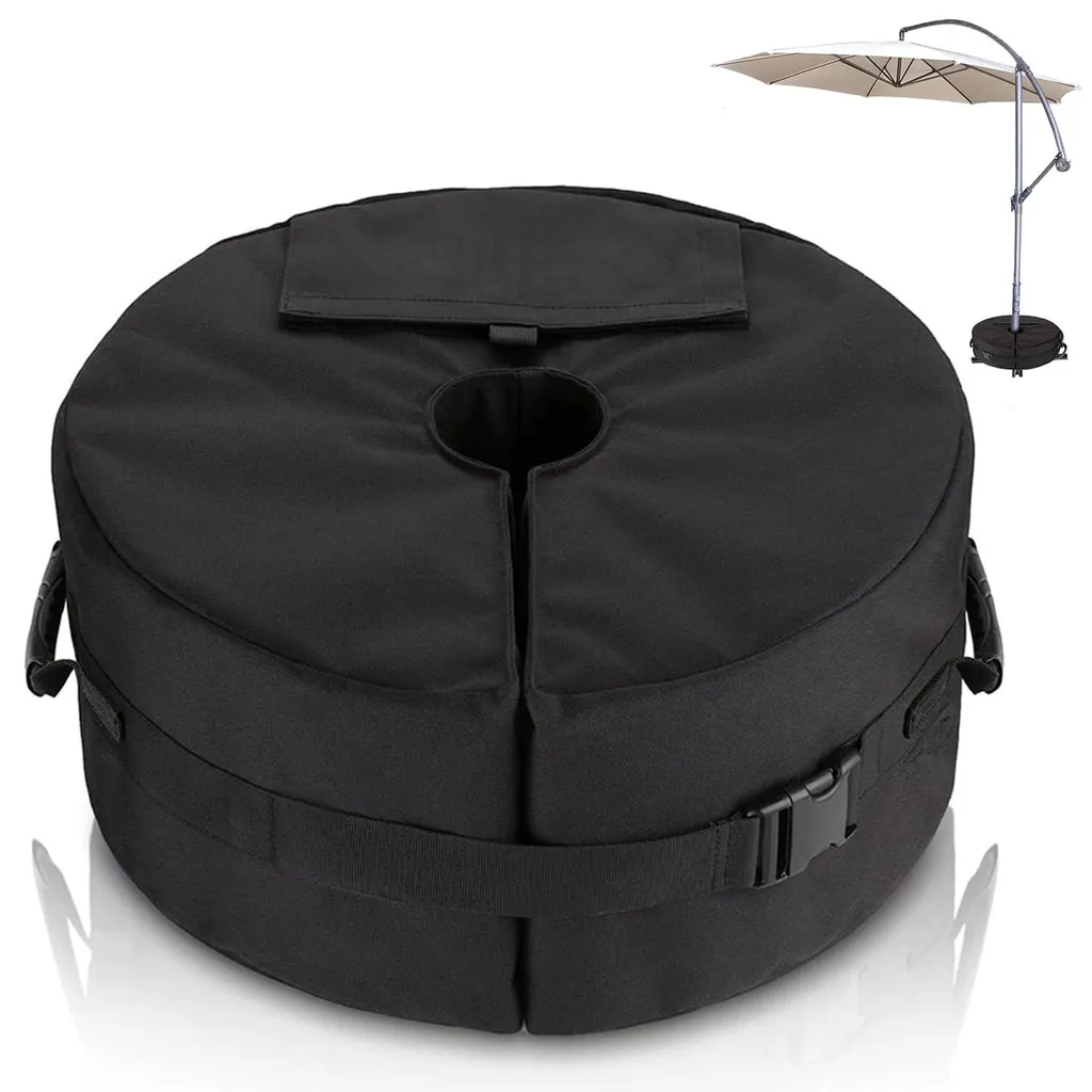 Fini les parasols qui s'envolent : Sac de lestage 40kg haute densité