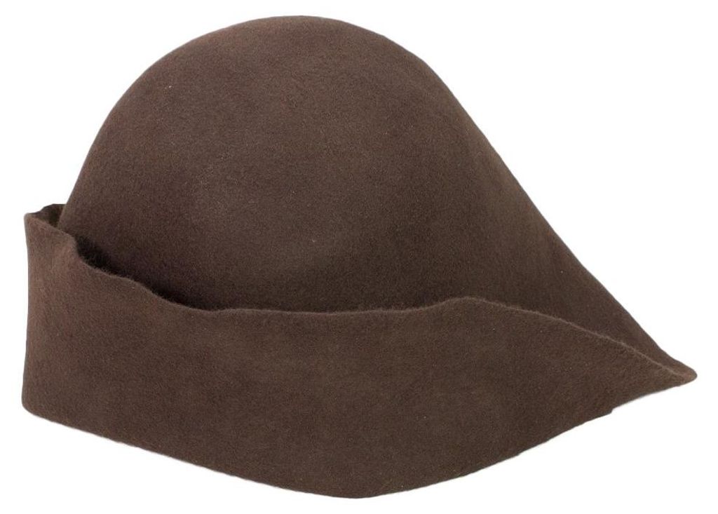 Mittelalter Filzhut / Pilgerhut braun Produktbild 