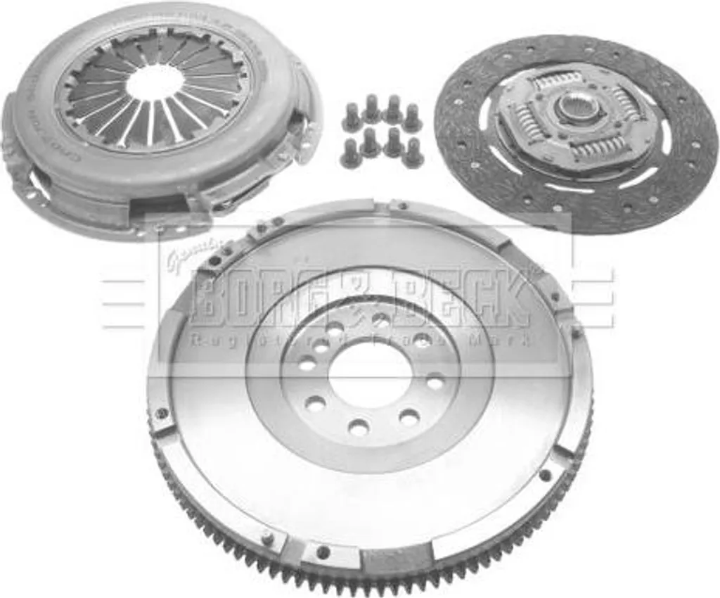 BORG & BECK HKF1051 Kit d'Embrayage Complet pour Ford Mondeo III