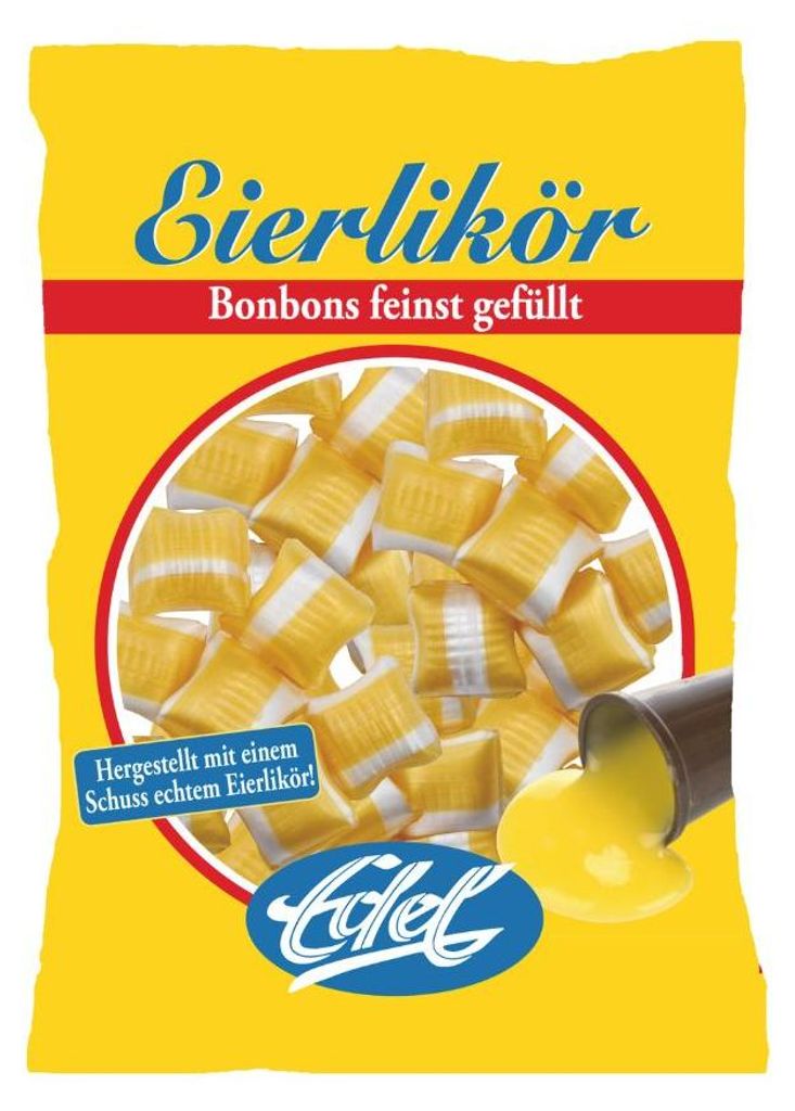 Ušlechtilé bonbóny s lahodnou jemnou vaječnou náplní 120g Obrázek produktu 