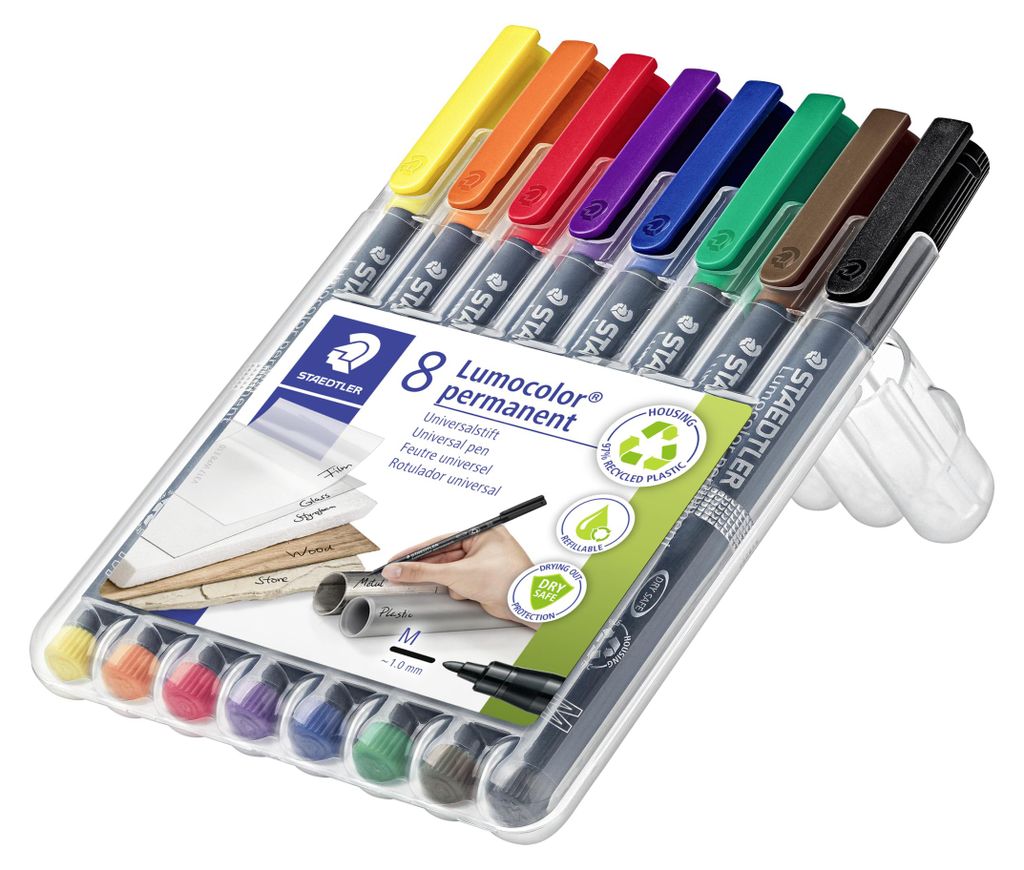 STAEDTLER Lumocolor 317 permanent-Universalstift M (1.0mm) Produktbild 