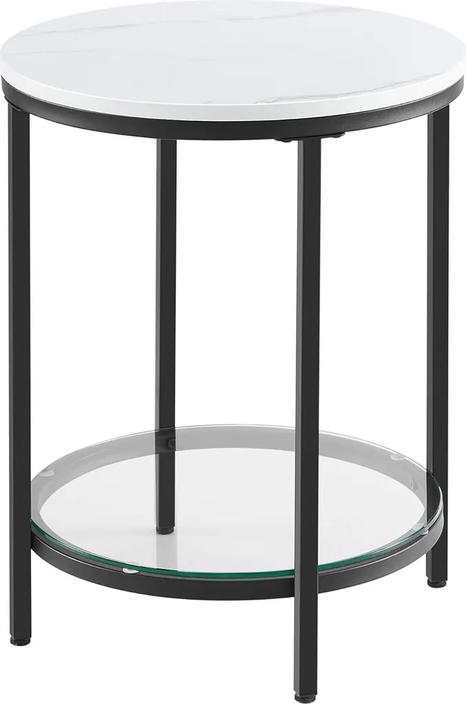 Table d'appoint pour salon et petit espace de bureau fonctionnel
