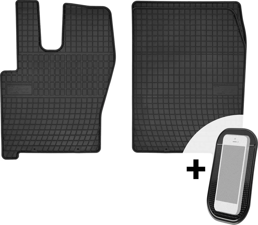 Set 2 Tappeti in Gomma Iveco Eurocargo 120 dal 2002 - Anti-Fango e Lavabili - 1