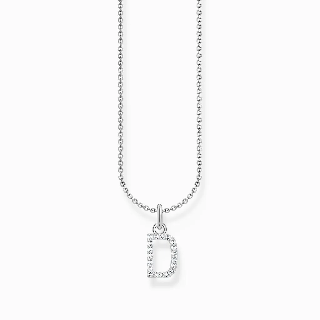 Thomas Sabo Collana Lettera D Argento 925 | Gioielli Donna KE2243-051-14