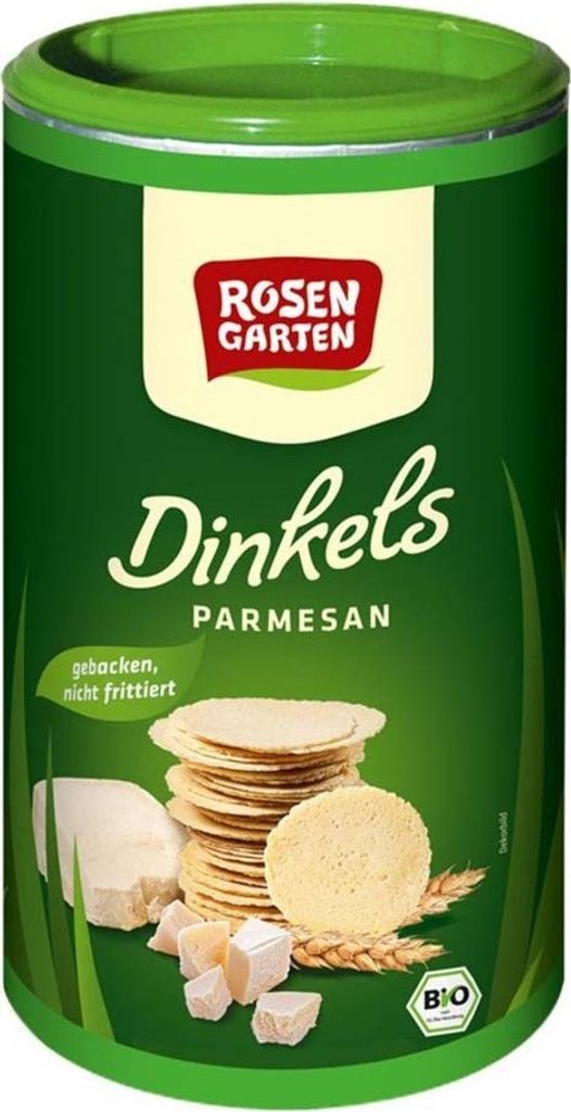 Rosengarten - Dinkels Parmesan Cräcker - 100g