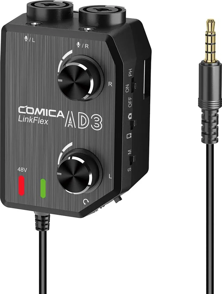 Interface Audio pour Interview et Podcast sur DSLR CoMica LINKFLEX - 6