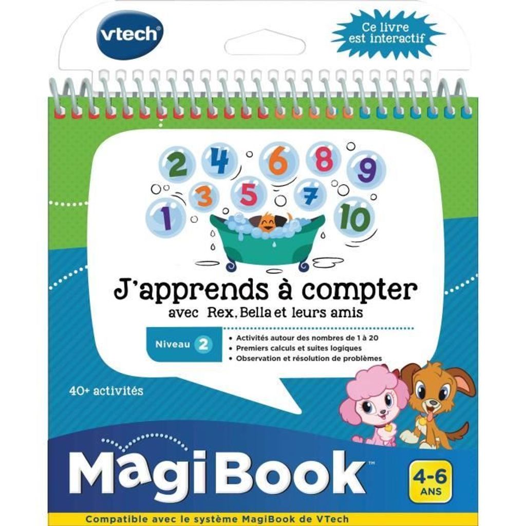 VTech – 481105 – MagiBook – Ich lerne Zählen mit Rex – Produktbild 