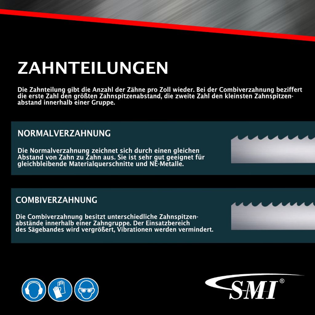 5 Lames De Scie à Ruban Bimétal M42 1638x13mm - 10/14 Dents ZpZ, Pour Métal, OrtaTools Allemagne