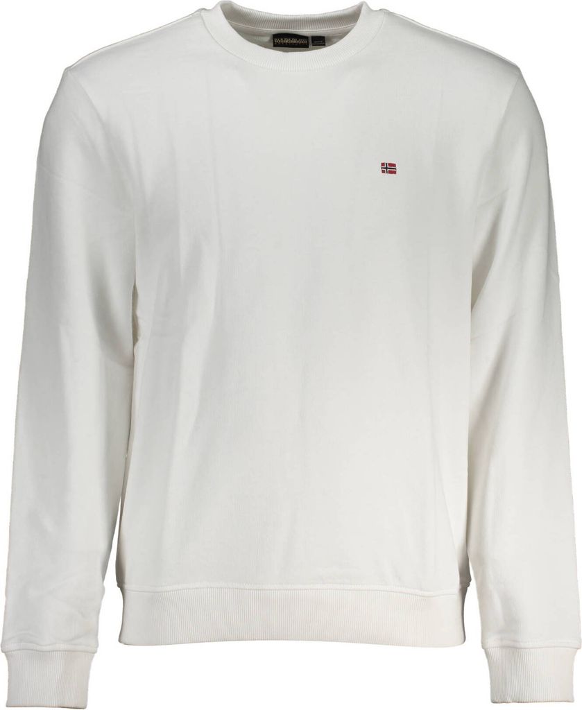 NAPAPIJRI SWEATSHIRT OHNE REISSVERSCHLUSS HERREN WEISS : Farbe - Weiß, Größe - XL Größe: XL Farbe: Weiß