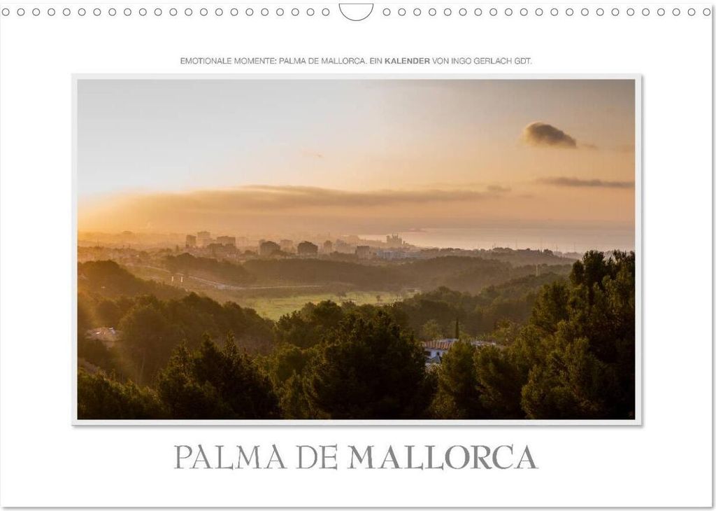 Emotionale Momente: Palma de Mallorca (Wandkalender 2026 DIN A3 quer), CALVENDO Monatskalender