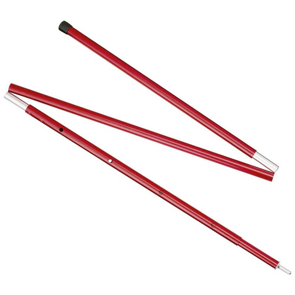 MSR - 4' Adjustable Pole - rot – Zeltstangen - 4 FT