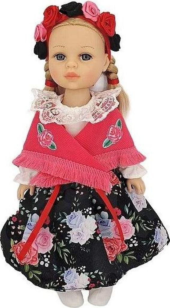 Lalka w stroju ludowym 38cm Zdjęcie produktu 