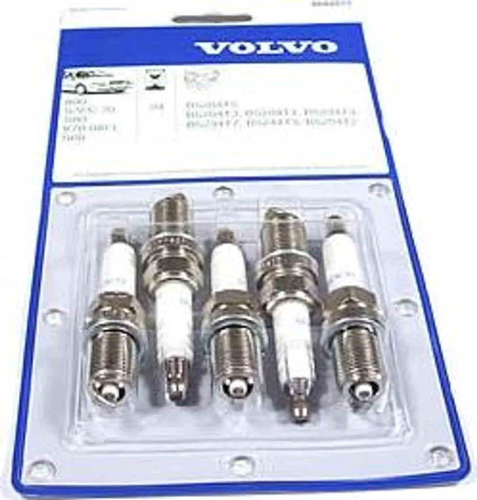 Bougies d'allumage Volvo 31459004 d'origine pour V40 S60 et V70 OE