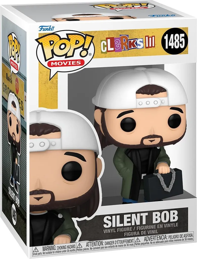 Funko POP Clerks 3 Silent Bob n° 1485 - Figurine Vinyle de Collection