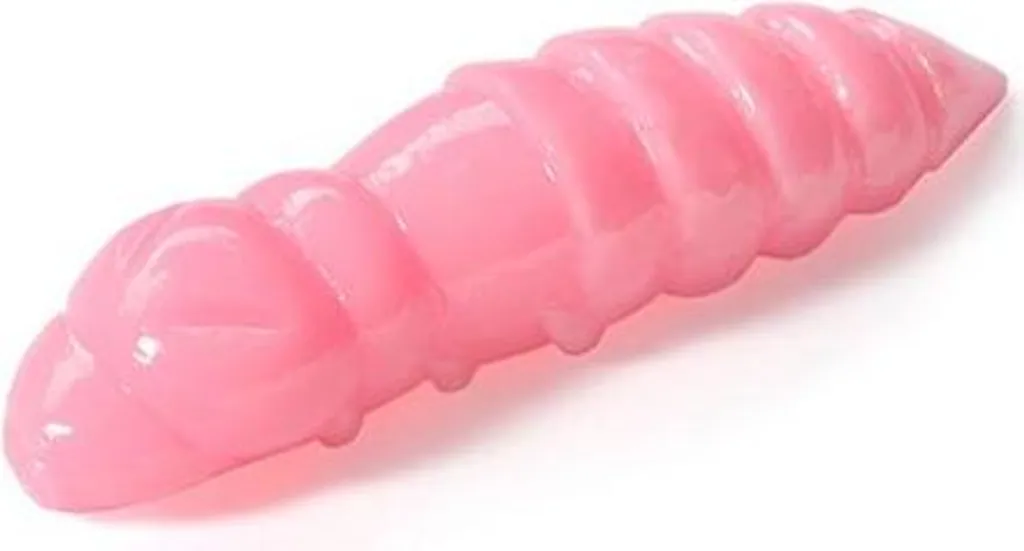 Leurre Souple Larve Pupa Fish Up 3.8 cm Bubble Gum pour Pêche à la Truite