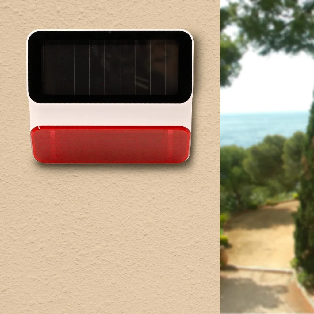 Sirène extérieure autonome solaire sans fil pour alarme Avidsen - 2