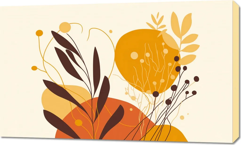 Habiller un Mur Vide avec l'Image Forêt 100x60 cm - Style Nature Chic