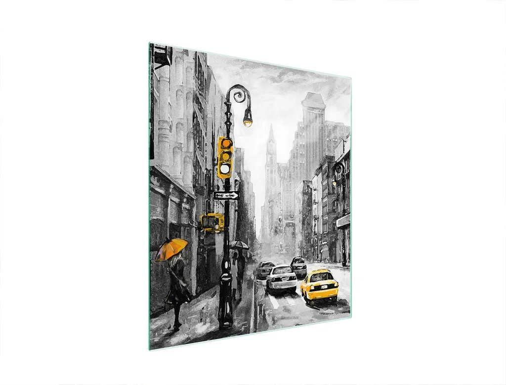 Tagliere in vetro 45x52 CITY
