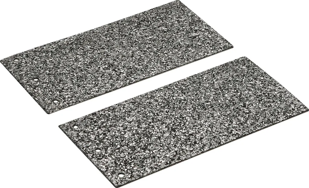 Ricambio Festool 490823 - 2x Base di Scorrimento Grafite per BS 75