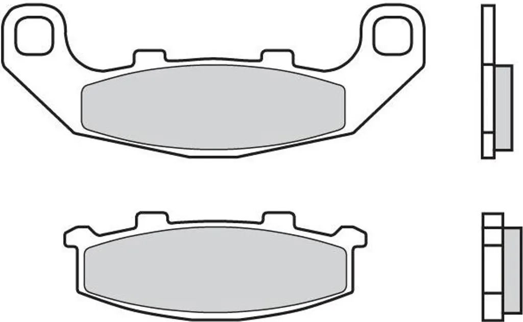 Plaquette de Frein Sinter BREMBO 07KA11SA Performance et Longue Durée