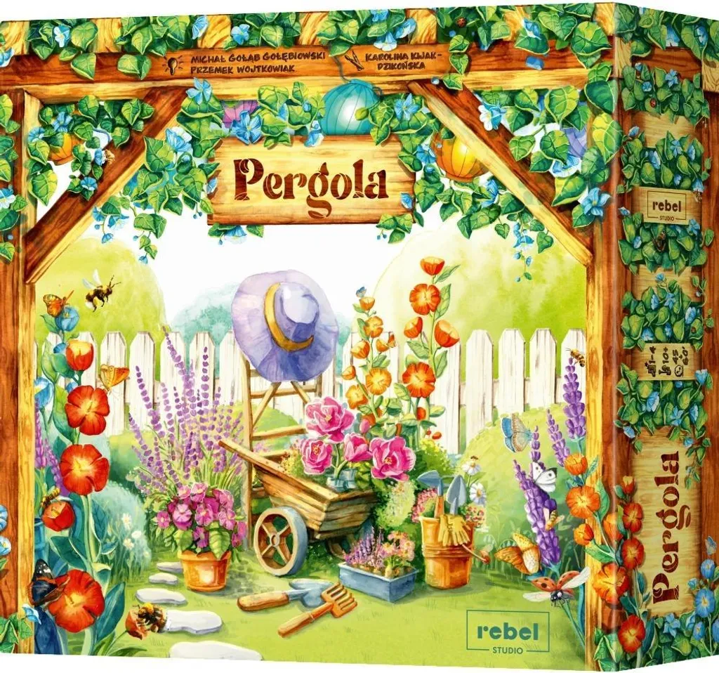 Abri de Jardin Pergola Polish Edition avec Toit Fixe Anthracite 12m2