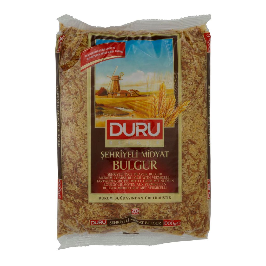 Bulgur Duru Hartweizen | Sehriyeli Midyat Bulgur | Mit Vermicelli | 1000 g
