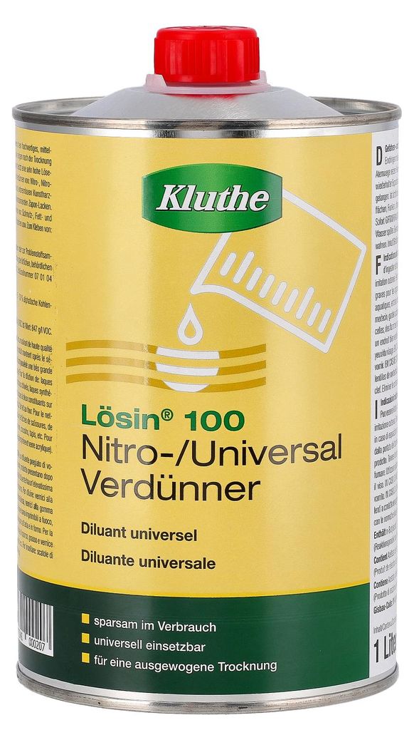 Universalverdünner, Nitro, Lösin 100, Verdünnung - 1 Liter Produktbild 