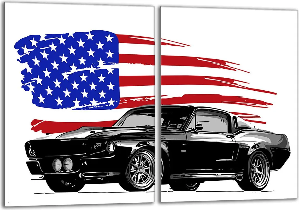Tagliere Grande Vetro 40x52 Set 2pz Coprifornelli Bandiera Automobilistica