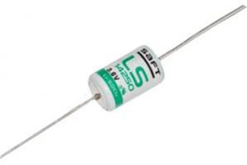 Saft LS14250 1/2AA Batterie 3.6V 1.2Ah mit Drähten